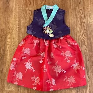 Korean Traditional Hanbok Girl Dress(3T) 
For Summer